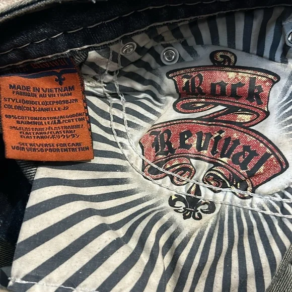 Women’s Rock Revival Straight Leg Jeans size 29 - Picture 8 of 9